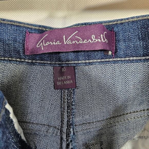 Gloria Vanderbilt Amanda Blue Denim  Jeans NWT Women's 10S - Picture 3 of 7